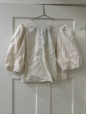 White H&M Blouse